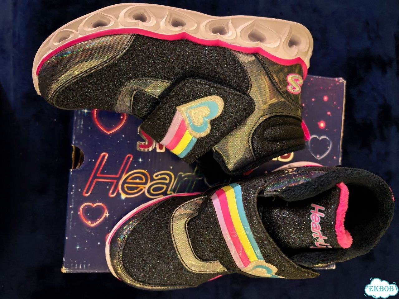 Полуботинки демисезонные для девочки skechers фото 1