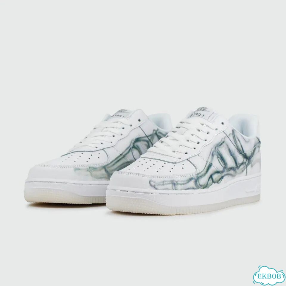 Кроссовки Nike Air Force 1 Low Skeleton White фото 2