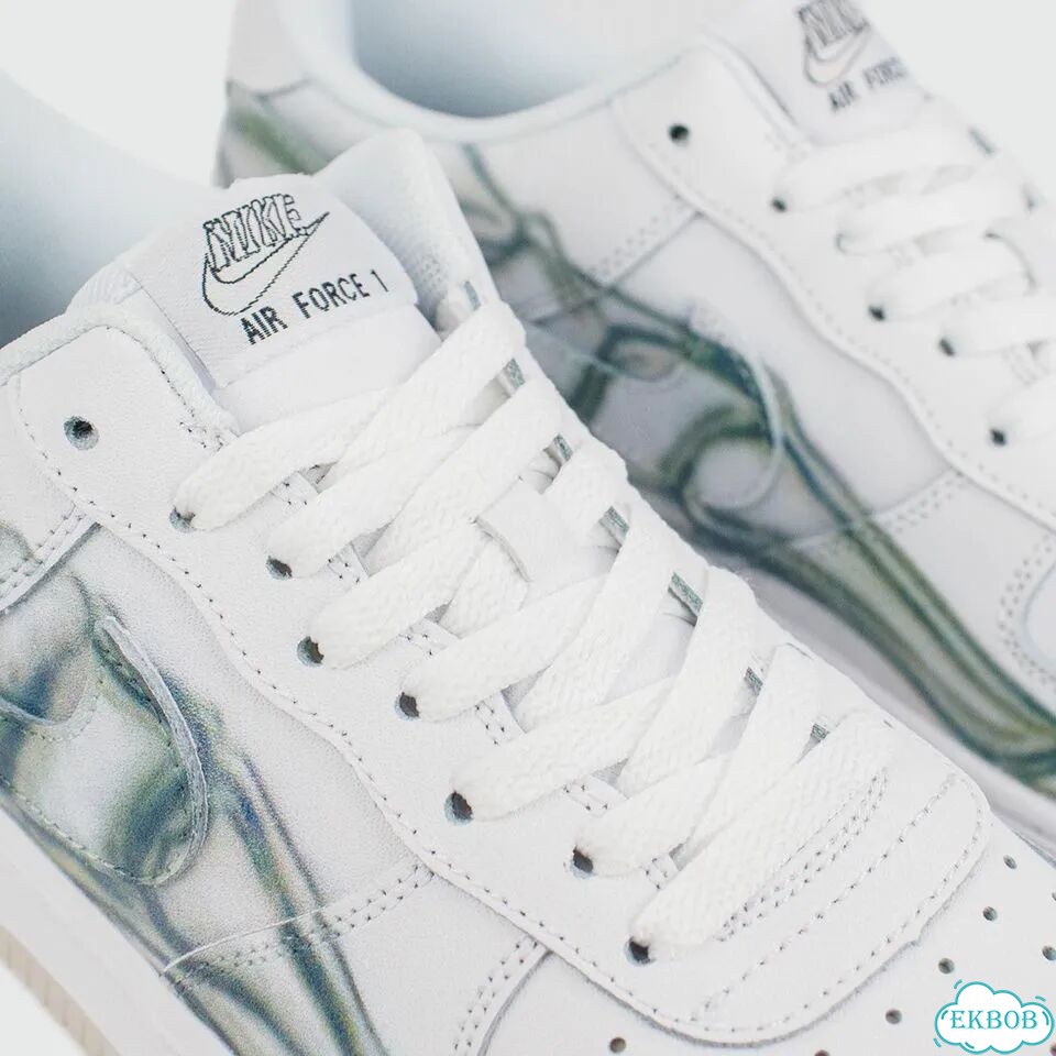 Кроссовки Nike Air Force 1 Low Skeleton White фото 5