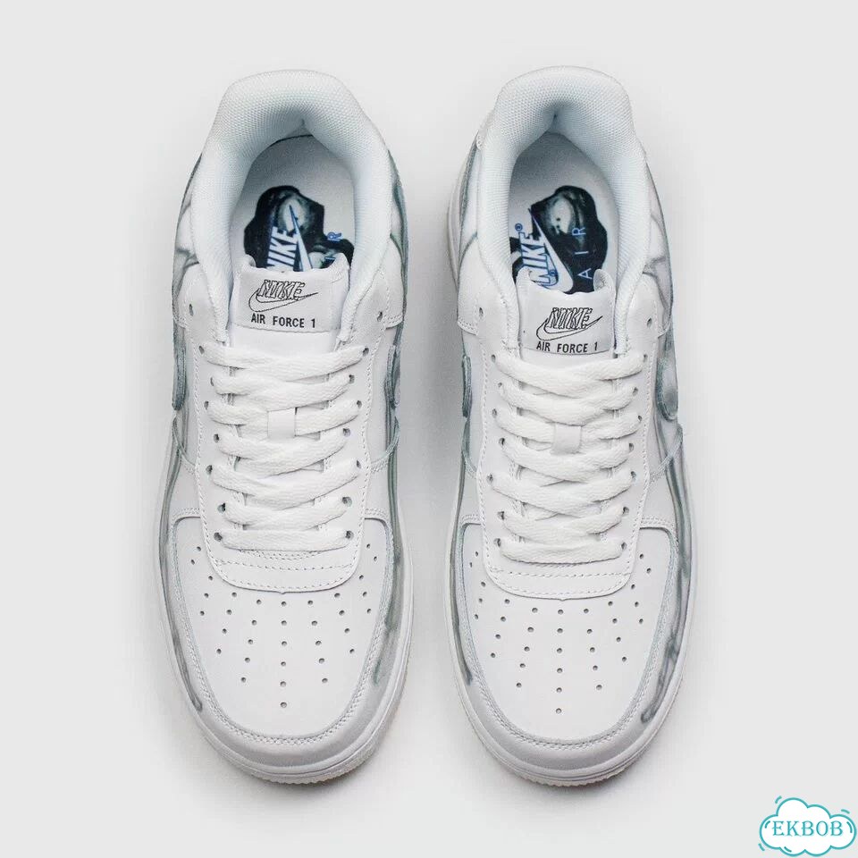 Кроссовки Nike Air Force 1 Low Skeleton White фото 6