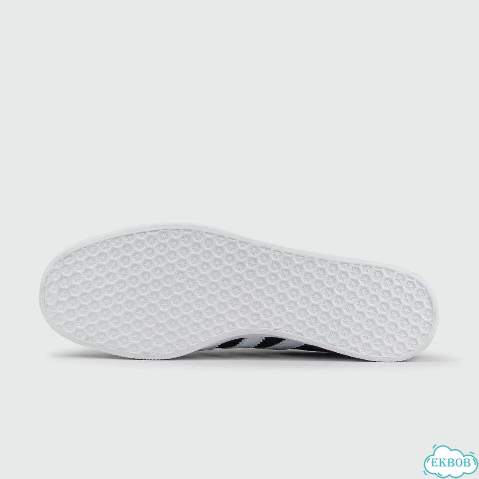 Кроссовки Adidas Gazelle Black / White фото 5