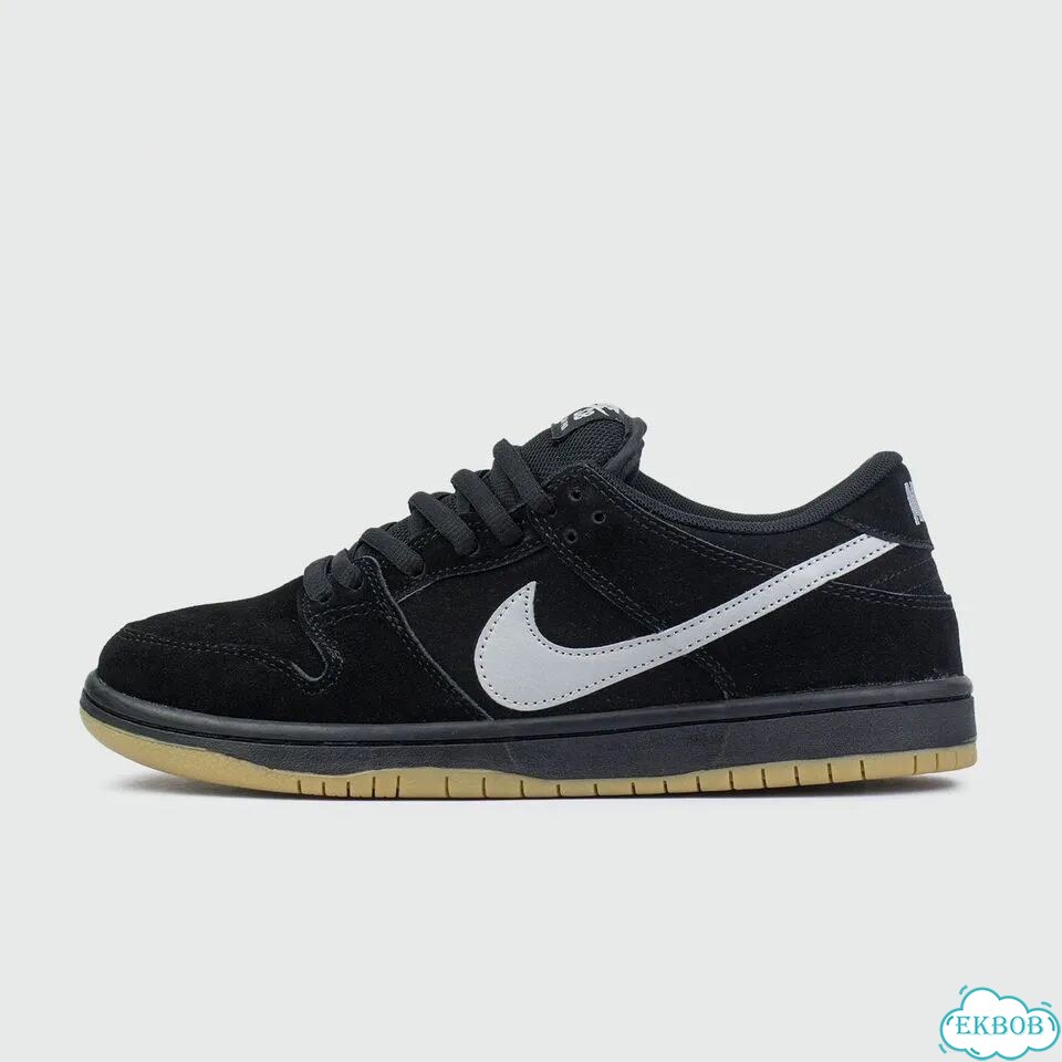 Кроссовки Nike Dunk Low Black / Gum Ftwr фото 1