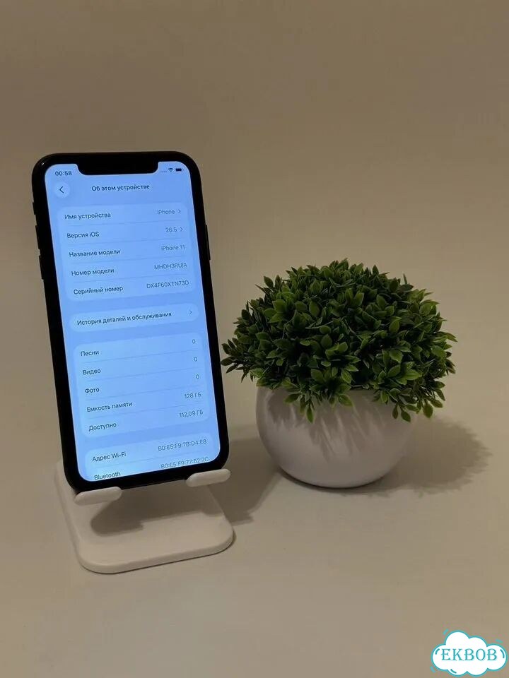 iPhone 11, 128 ГБ, SIM + eSIM фото 3