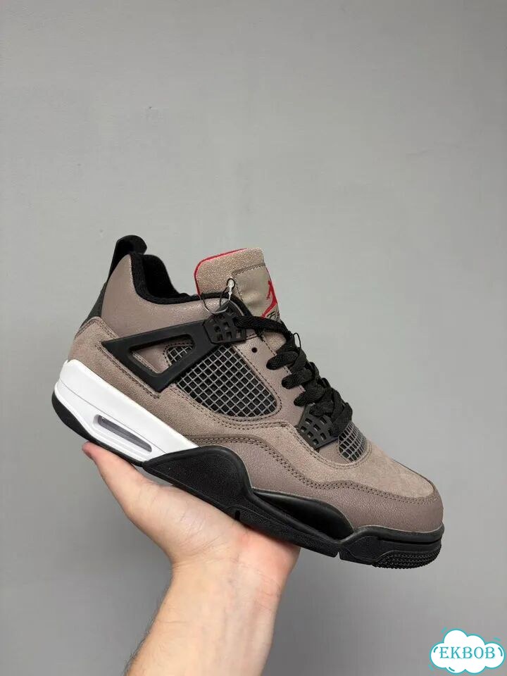 Nike Air Jordan 4 Retro Светло-коричневые (SO) фото 6