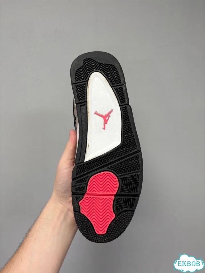 Nike Air Jordan 4 Retro Светло-коричневые (SO) фото 9