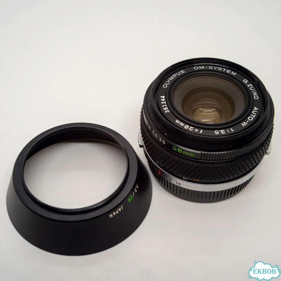 Olympus OM-system G.zuiko auto-W 1:3.5 f28 mm фото 1