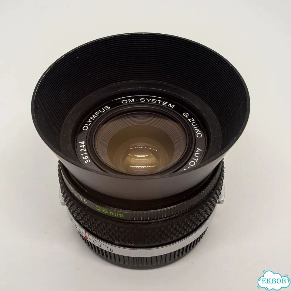 Olympus OM-system G.zuiko auto-W 1:3.5 f28 mm фото 4