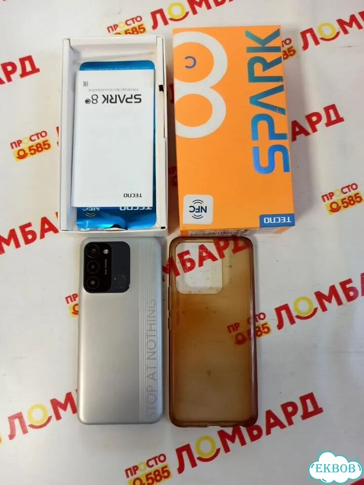 TECNO Spark 8C, 4/64 ГБ фото 1