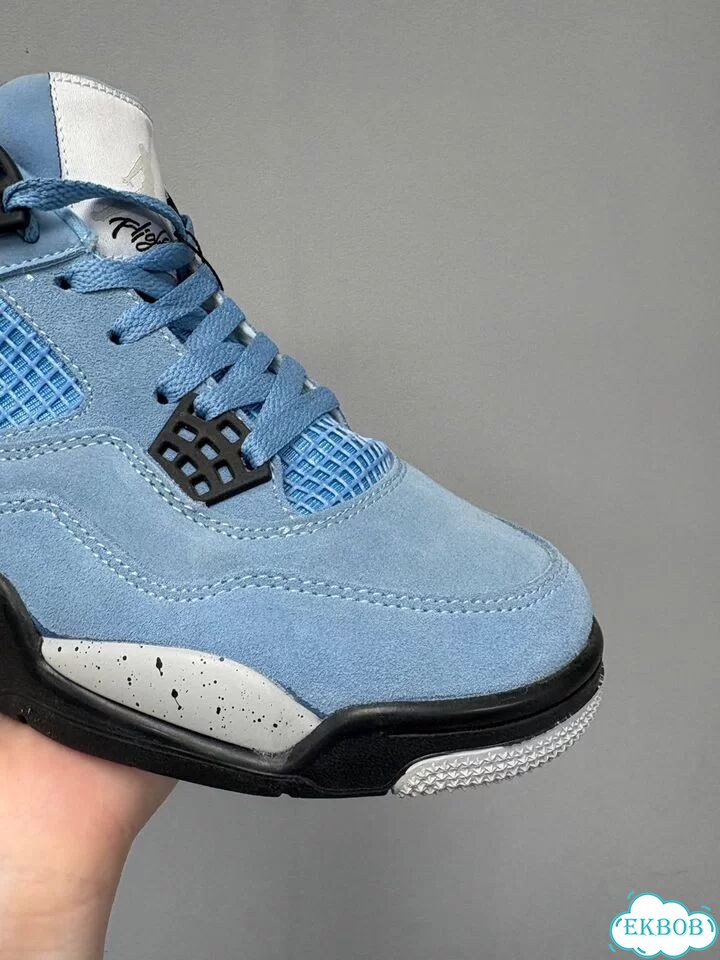 Nike Air Jordan 4 Retro University Голубые (So) фото 10