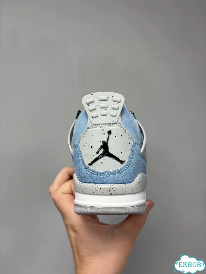 Nike Air Jordan 4 Retro University Голубые (So) фото 2