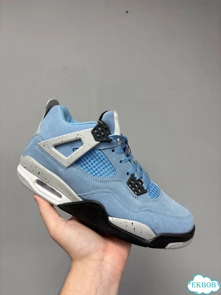 Nike Air Jordan 4 Retro University Голубые (So) фото 6