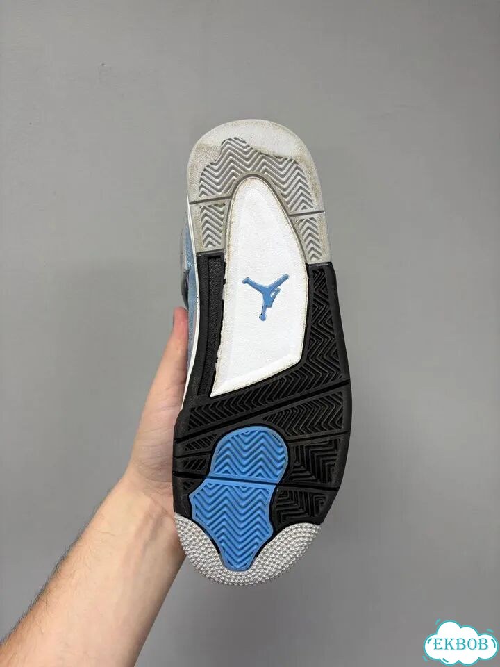 Nike Air Jordan 4 Retro University Голубые (So) фото 9