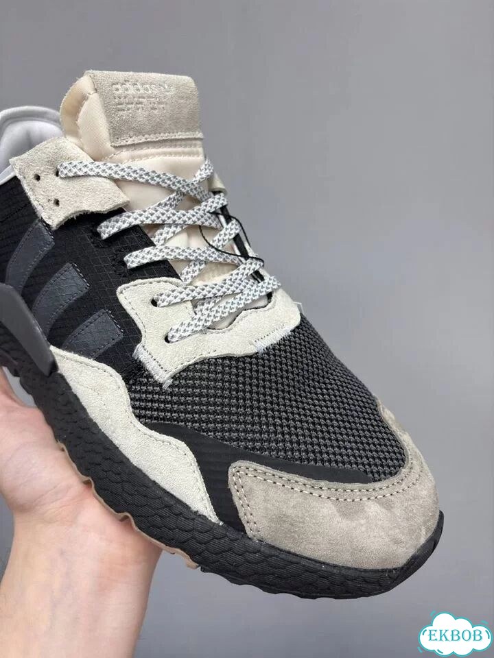 Adidas Originals Nite Jogger Черно-белые (SO) фото 5
