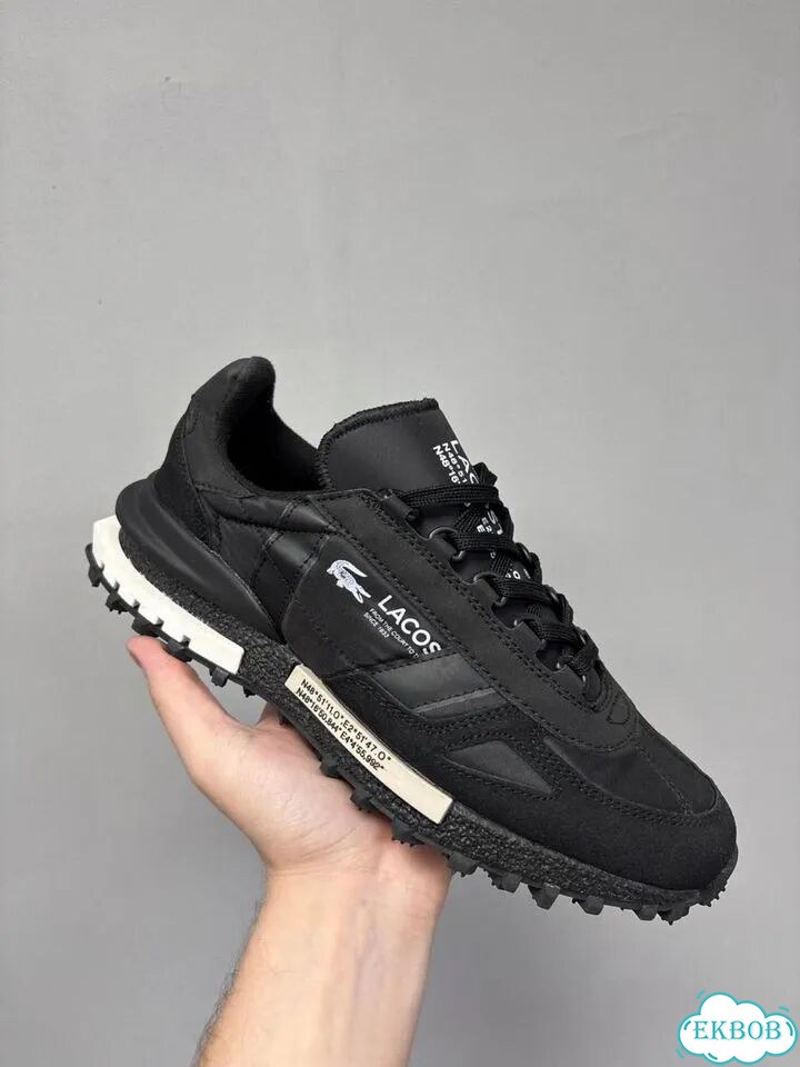 Lacoste Elite Active Черно-белые Thermo фото 3