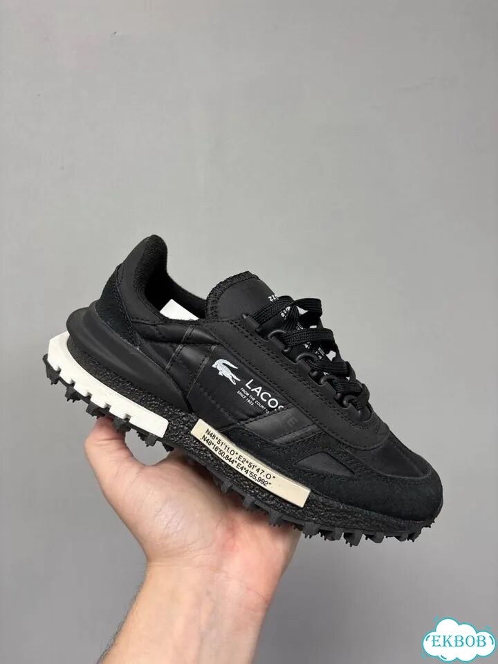 Lacoste Elite Active Черно-белые Thermo фото 6