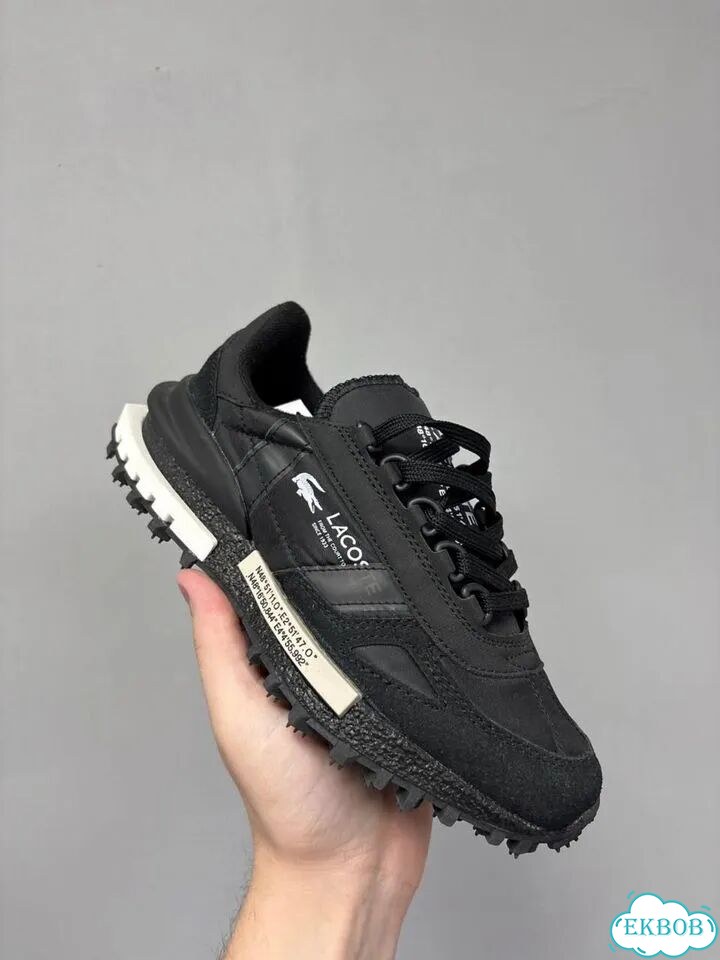 Lacoste Elite Active Черно-белые Thermo фото 8