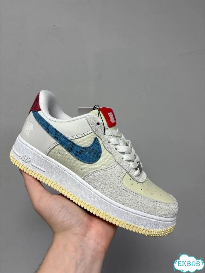 Nike Air Force 1 Сине-красные фото 1