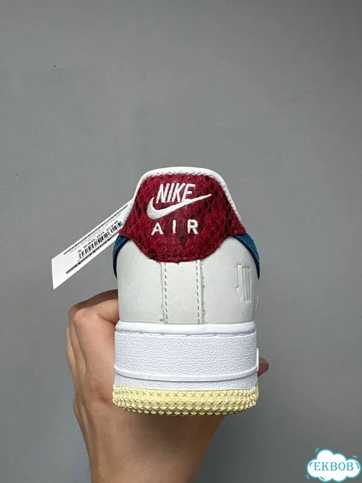 Nike Air Force 1 Сине-красные фото 2