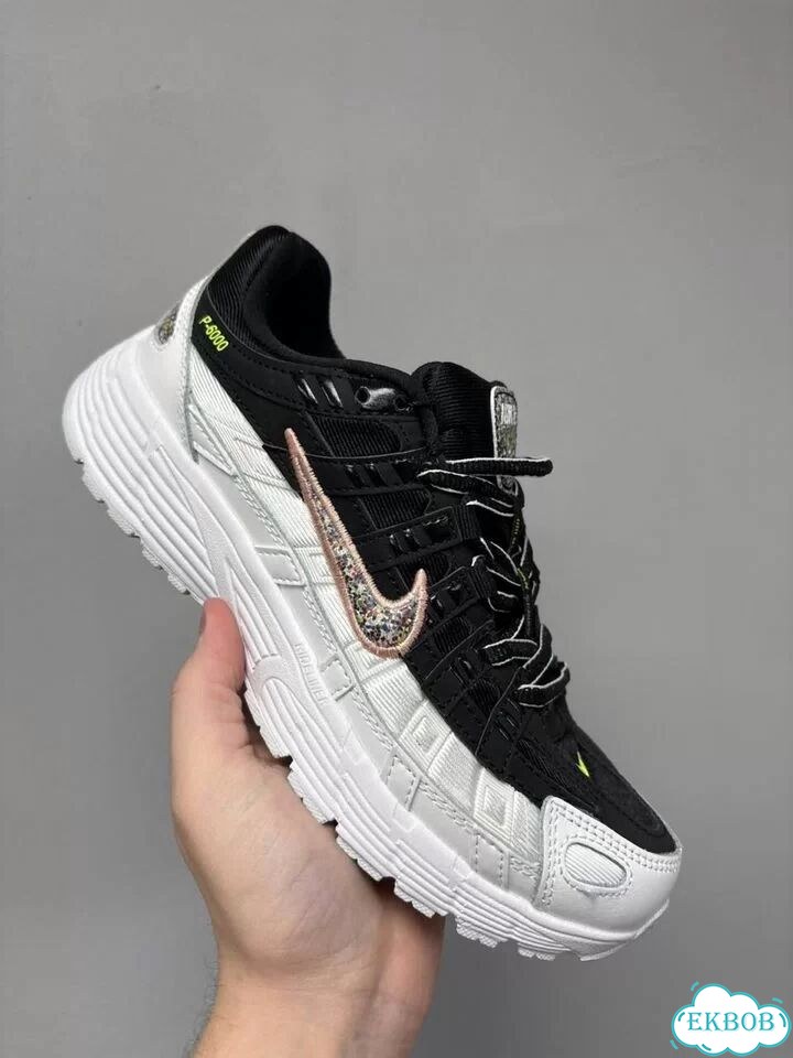 Nike P- 6000 Черно-белые фото 3