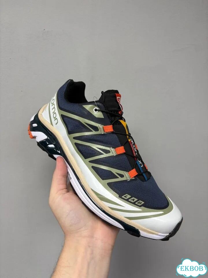 Salomon XT-6 Сине-белые фото 3