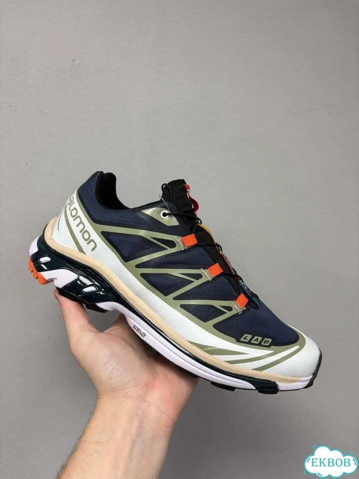 Salomon XT-6 Сине-белые фото 6