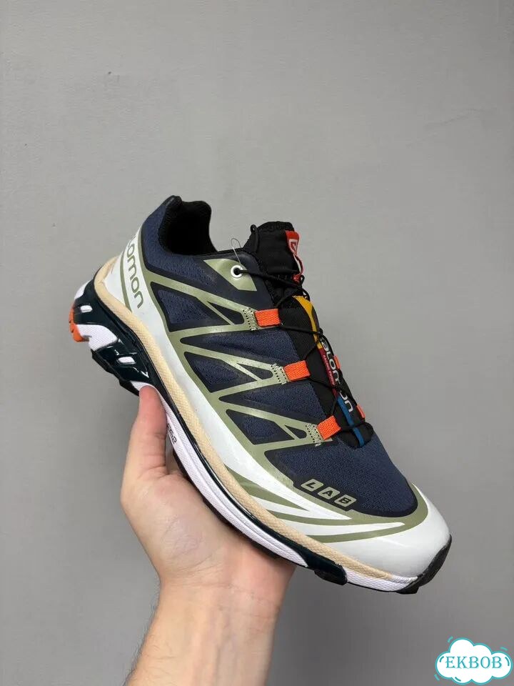 Salomon XT-6 Сине-белые фото 8