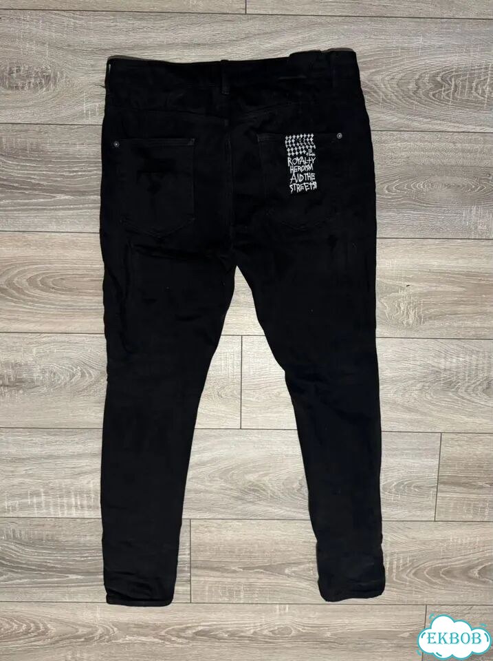 Джинсы ksubi slim fit фото 1