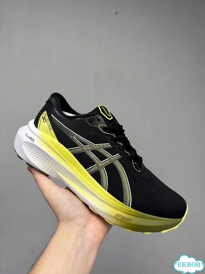 Asics Gel-Kayano 30 Черно-желтые фото 1