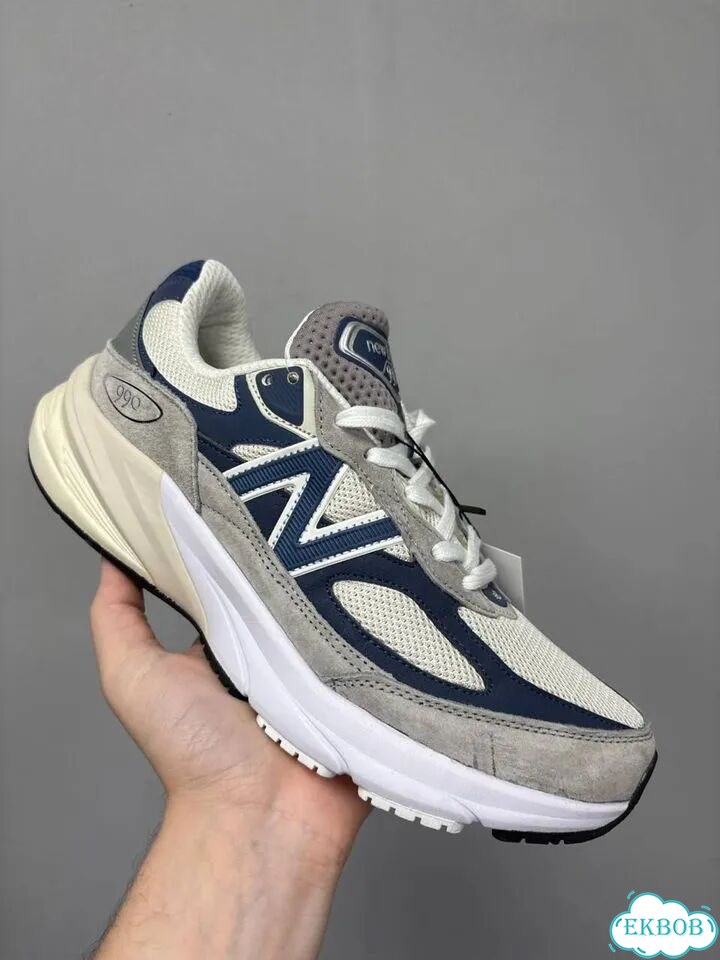 NEW Balance 990 v6 Серо-голубые фото 3
