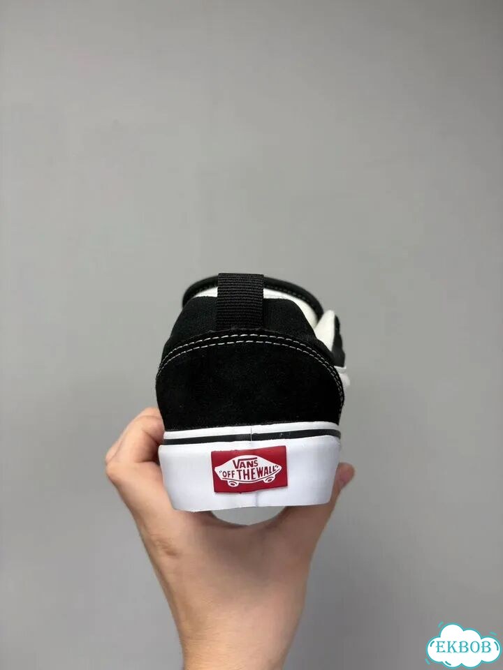 Vans KNU Skool Черно-белые фото 2