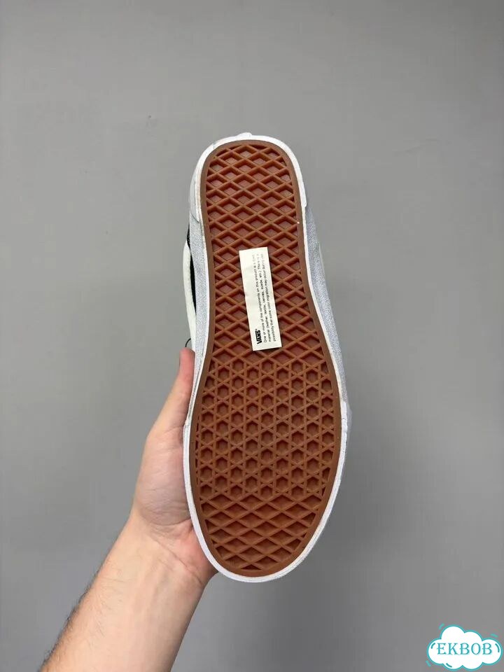 Vans KNU Skool Черно-белые фото 4
