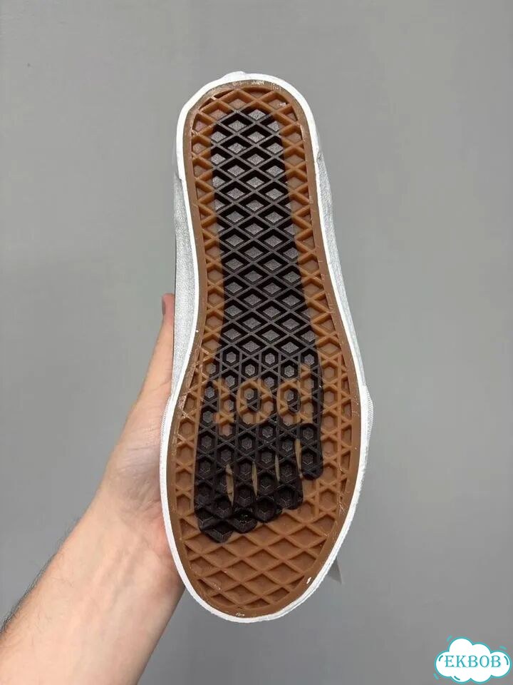 Vans KNU Skool Черно-белые фото 9
