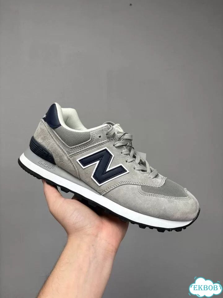 New Balance 574 Серо-голубые фото 1