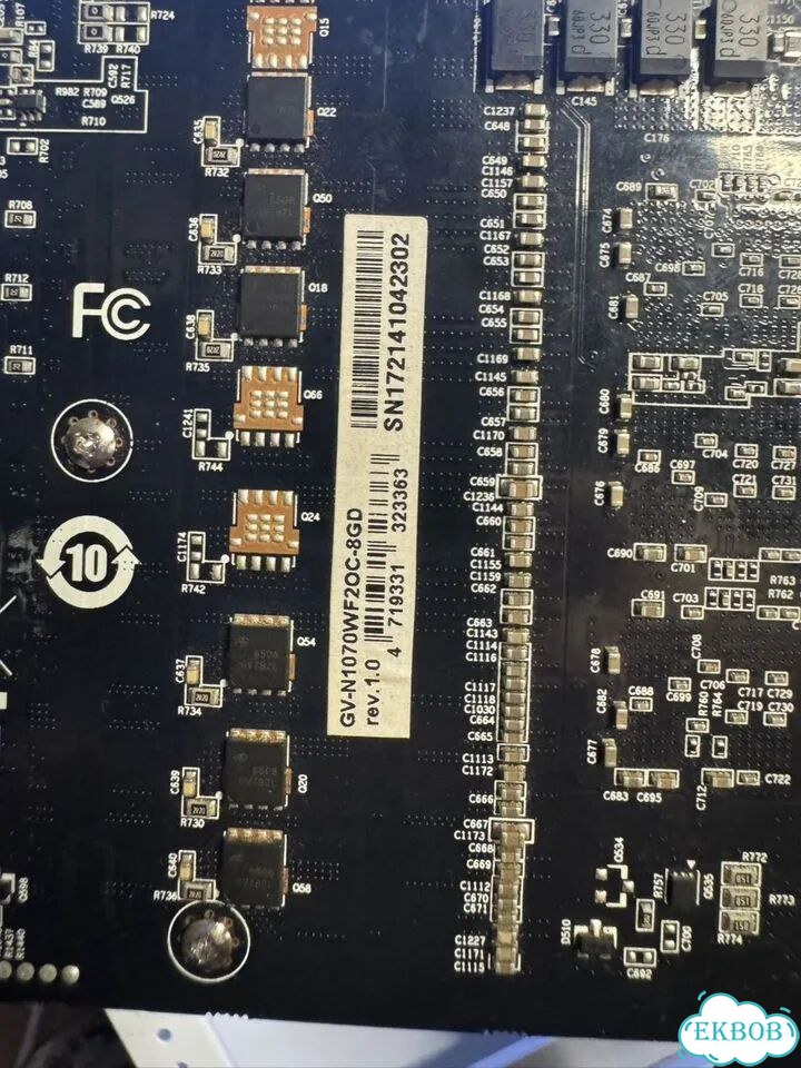 Игровая видеокарта gtx 1070 на 8 гб фото 5