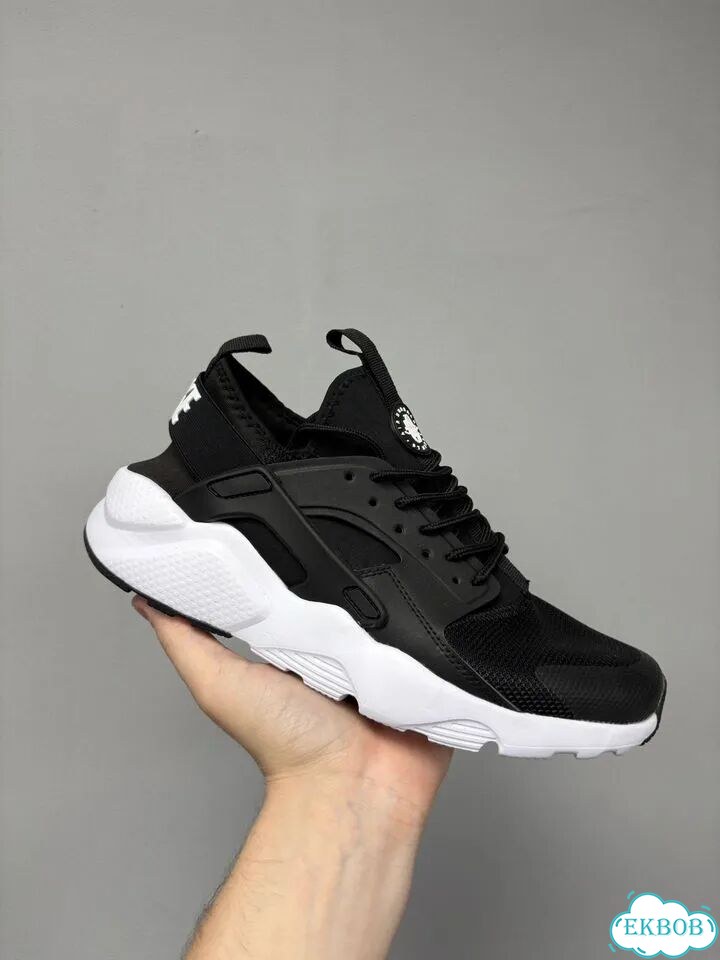 Nike Air Huarache Ultra Черно-белые фото 1