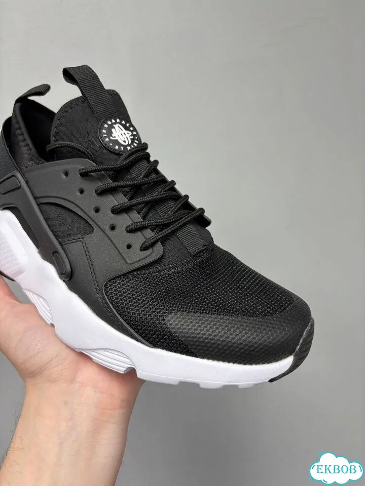Nike Air Huarache Ultra Черно-белые фото 5