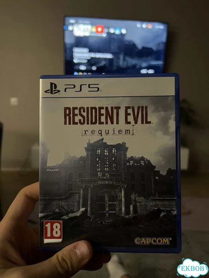Resident evil requiem диск фото 1