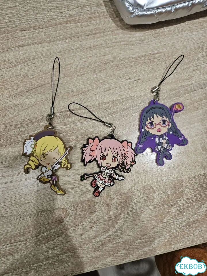 Брелки резиновые Madoka Magica фото 1