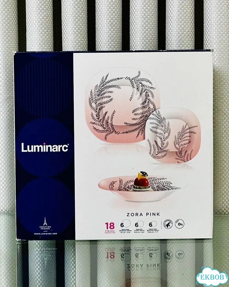 Luminarc 18 предметов столовый сервиз фото 5