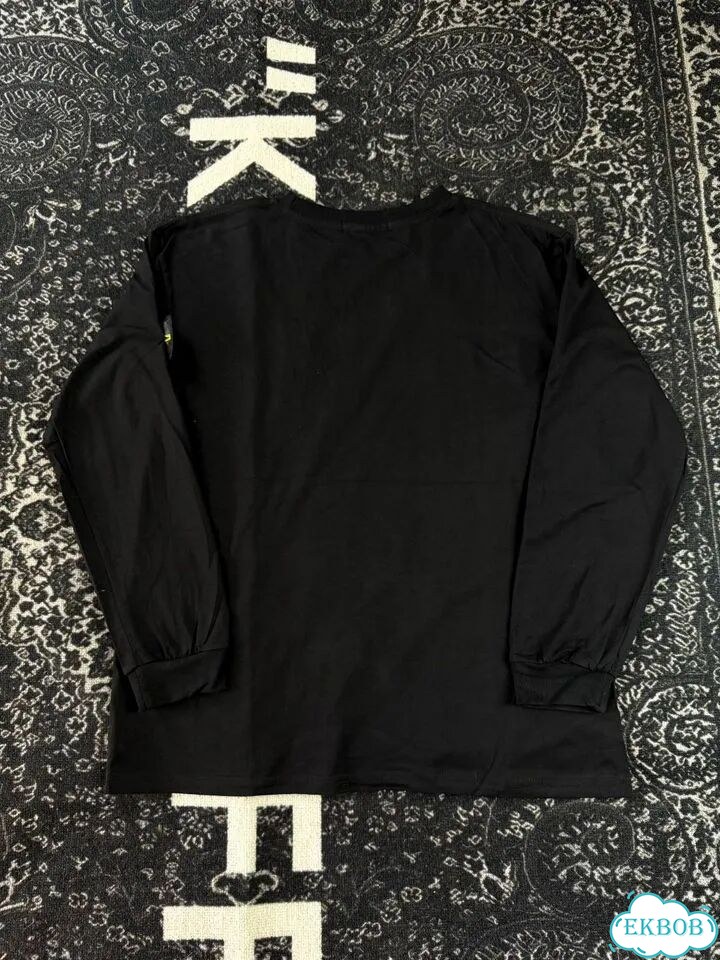 Лонгслив Stone island black фото 3