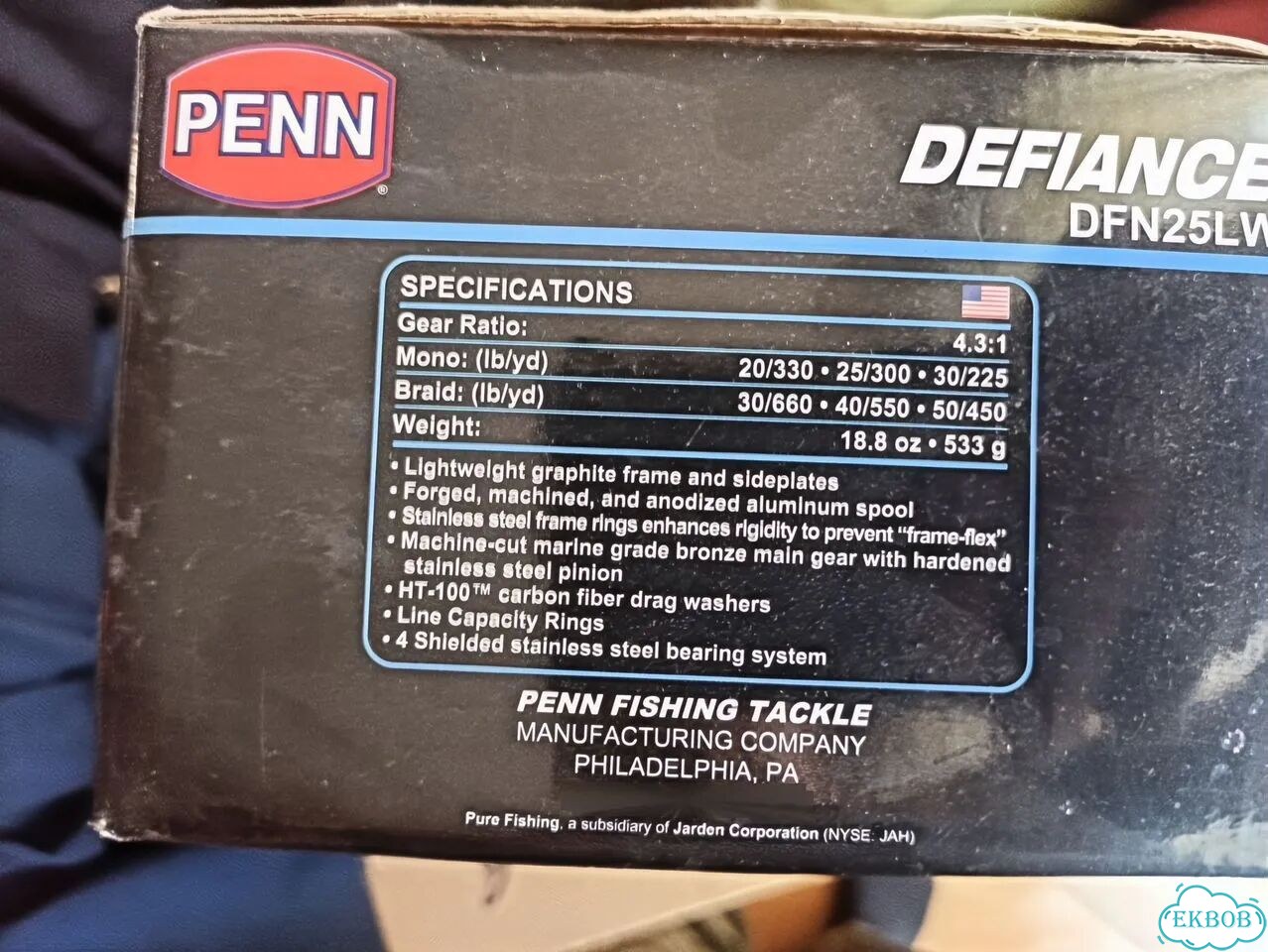 Катушка Penn Defiance DFN25LW фото 9