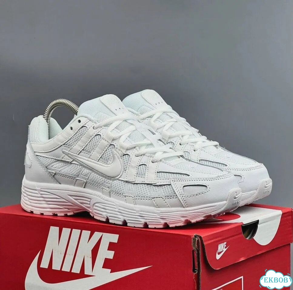 Кроссовки Nike P6000 white фото 2
