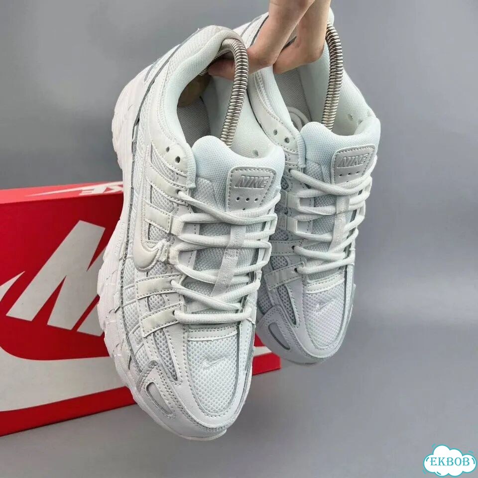 Кроссовки Nike P6000 white фото 3