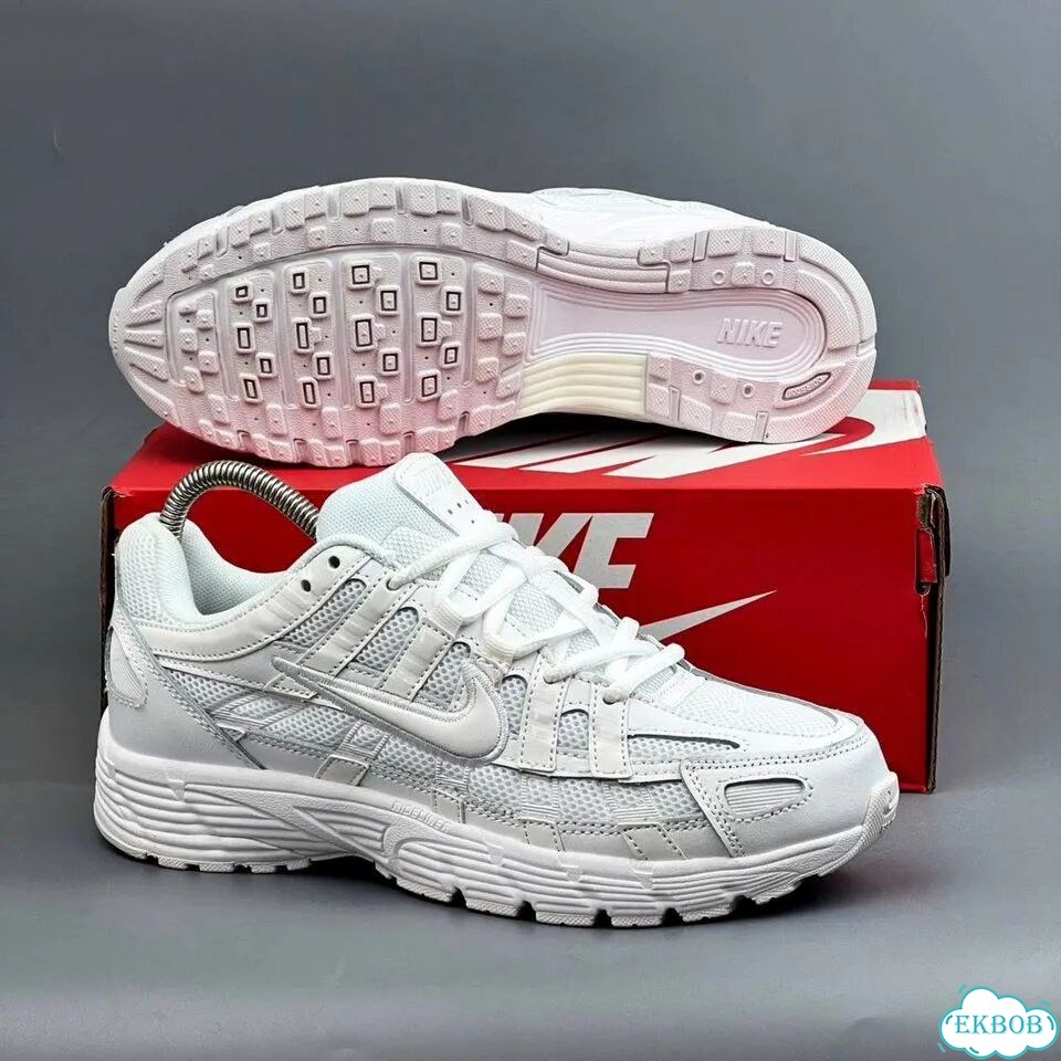Кроссовки Nike P6000 white фото 4
