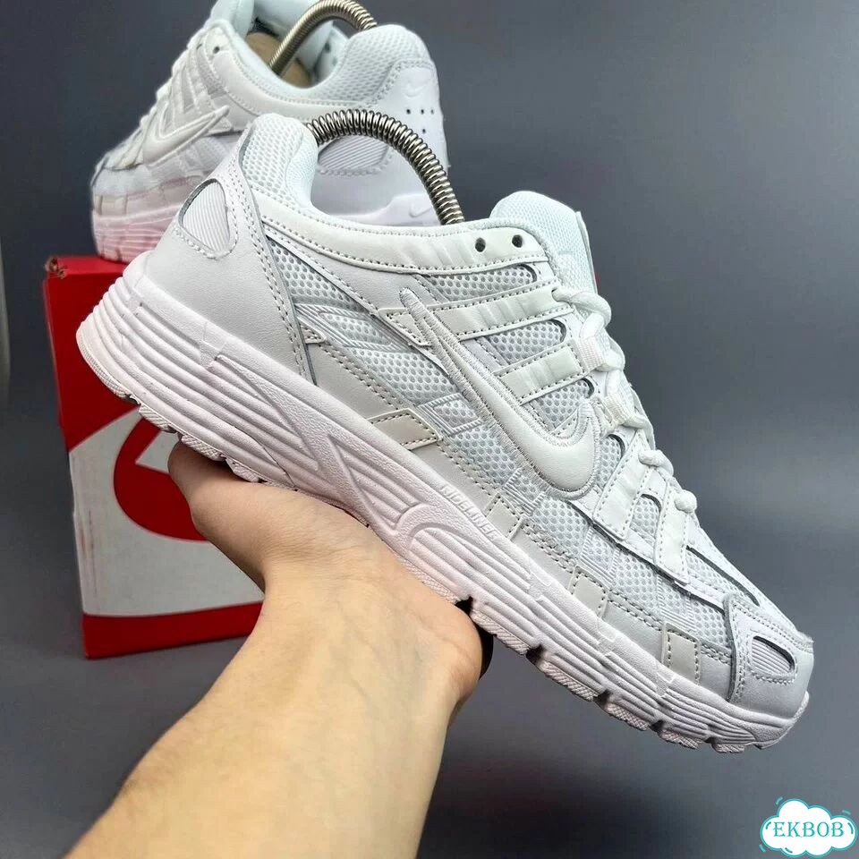 Кроссовки Nike P6000 white фото 5