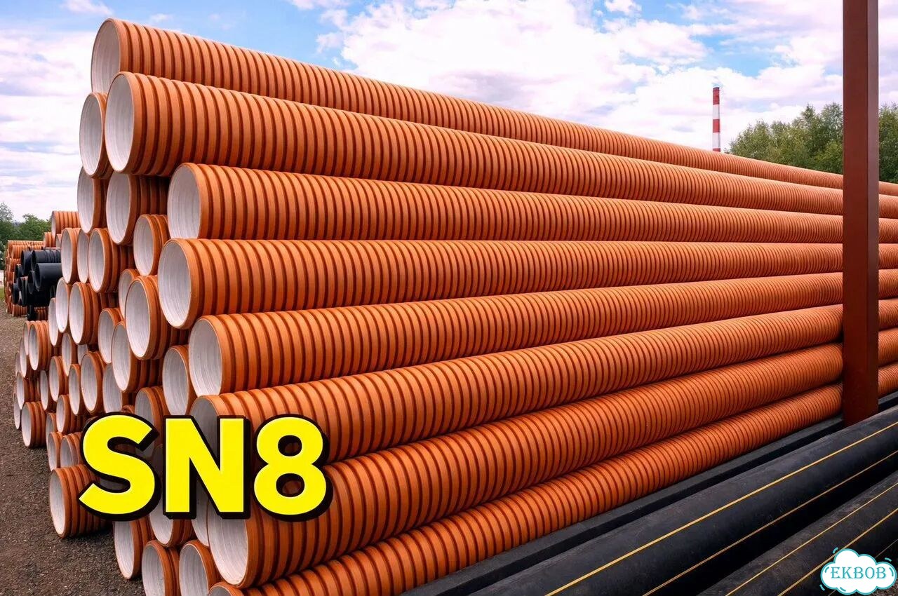 Труба в канаву 315/275 SN8 с высокой нагрузкой фото 9