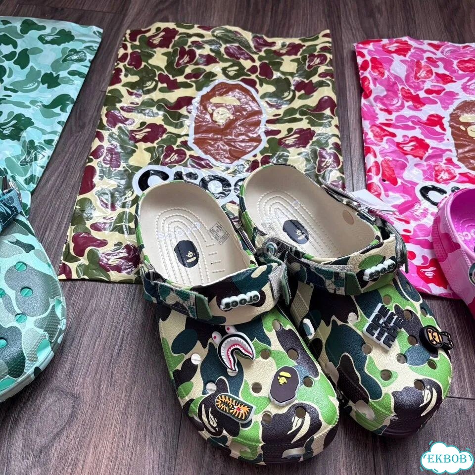 Crocs Bape фото 4