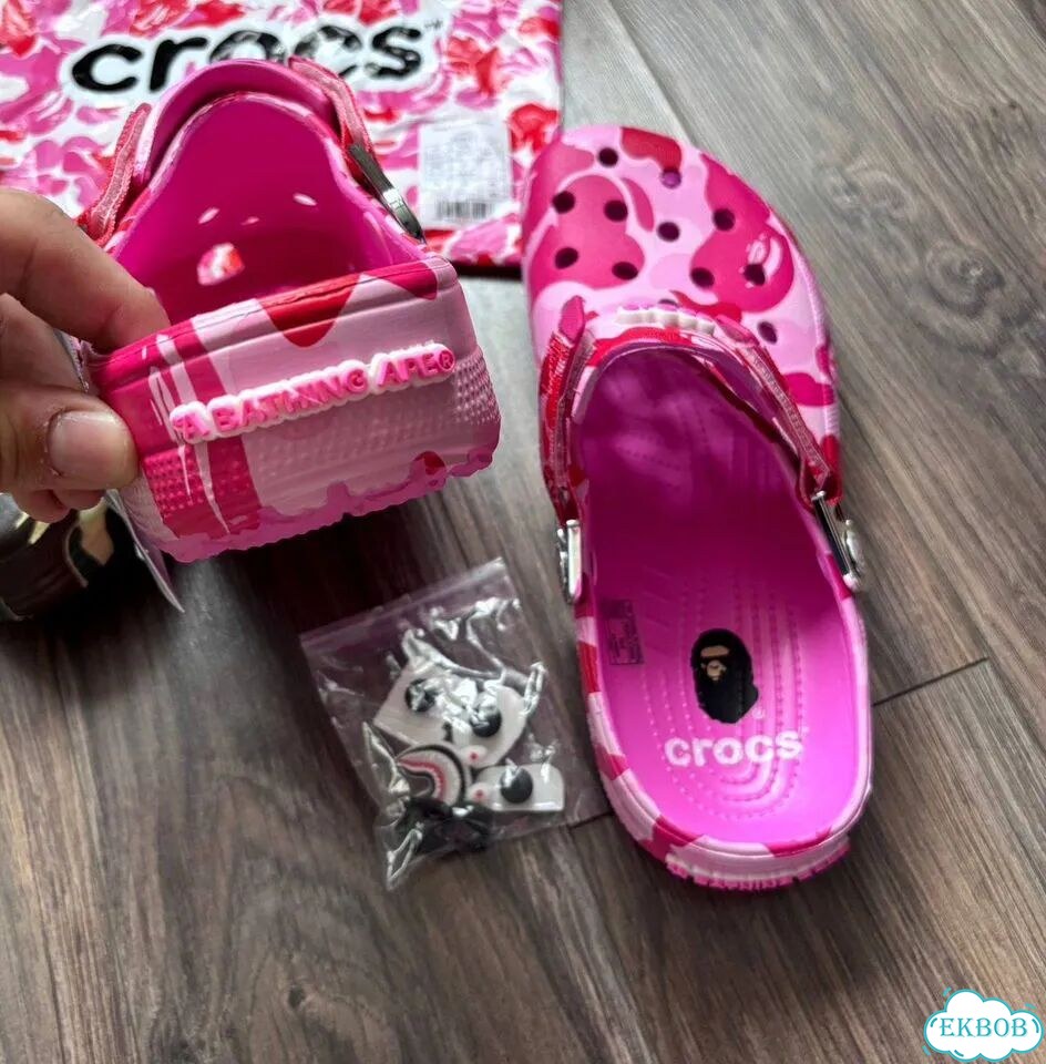 Crocs Bape фото 6