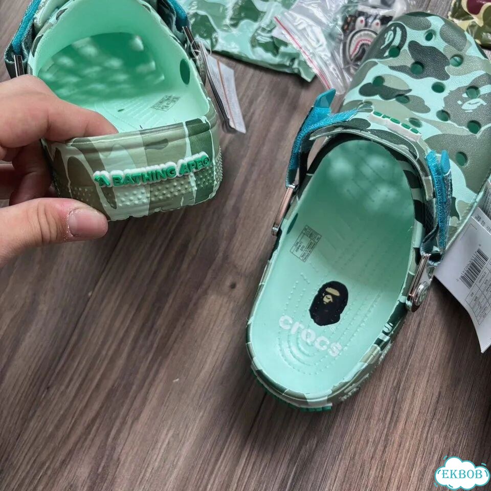 Crocs Bape фото 8