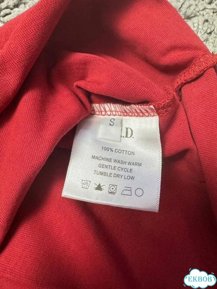 Футболка ERD красная фото 5